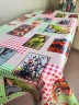 Клеенка пвх с узором ягодный микс 100x140см на стол