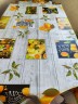 Клеенка пвх с узором цитрус 140x160см на стол