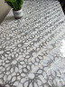 Скатерть с узором алмазные звевзды 120x120см