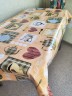 Клеенка пвх с узором чайная церемония 100x140см на стол
