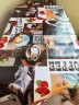 Клеенка пвх с узором кофе с ягодами 120x140см на стол