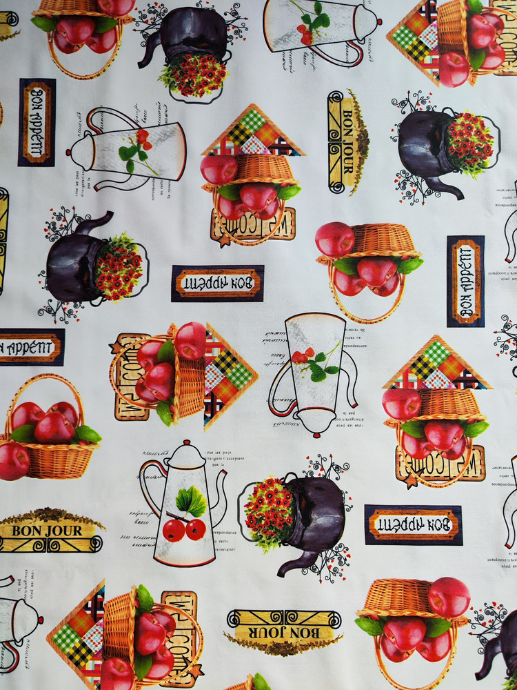 Скатерть цветная marcella Bon Appetit 100x140см