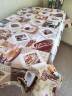 Клеенка пвх с узором кофе в зернах 140x140см на стол
