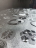 Скатерть цветная metallic геометрия 100x137см