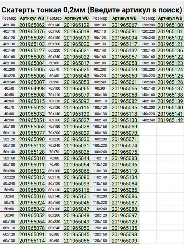 Скатерть прозрачная силиконовая 0,8мм140x80см гибкое стекло
