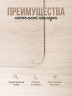 Коврик настольный прозрачный на письменный рабочий стол - 1,5мм80x180см