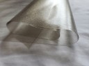 Гибкое стекло скатерть черная рифленая 60x140см 0,2мм