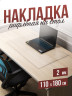 Коврик настольный рифленый - 2мм110x180см на письменный рабочий стол